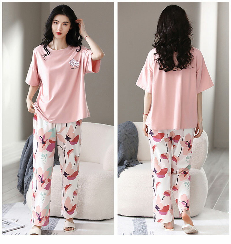 Women's Cute Bear & Cookies Textured Pajama Set - Cream